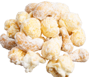 Frosted White Chocolate with Cashew